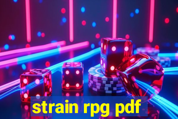 strain rpg pdf